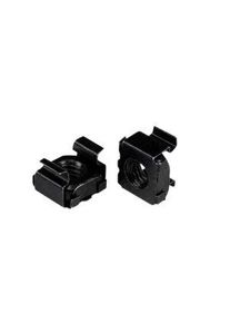 StarTech.com K&auml;figmutter, Packung mit 50 St&uuml;ck, M5, 13mm, Stahl, Packung &agrave; 50 St&uuml;ck - CABCAGENUTSB