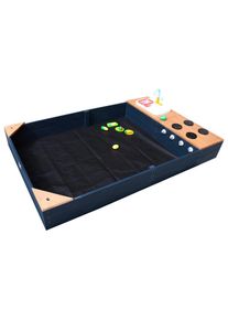 Sandkasten , Anthrazit, Braun , Holz , Hemlocktanne , 115x21.8x180 cm , unisex , EN 71, CE, FSC 100% , hoher Rand , Freizeit & Co, Outdoor-Spielzeug, Sandk&auml;sten