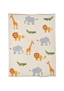 Patinio Schmusedecke , Mehrfarbig , Textil , Animalprint , 80x100 cm , Oeko-Tex&reg; Made IN Green , pflegeleicht , Schlafen, Kuscheln & Schlafen, Schmusedecken