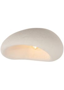 Collet's Monde Deckenleuchte , Weiss , Metall, Kunststoff , Wellen , oval , 43x32x60 cm , RoHS, CE , Lampen & Leuchten, Innenbeleuchtung, Deckenlampen, Deckenlampen