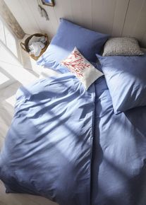 Dekokissen mit gl&auml;nzendem Korallen Muster in weiss, 30x50 cm, bonprix