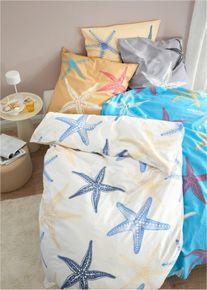 Baumwollmix-Bettw&auml;sche in weiss, 135x200 cm, bonprix