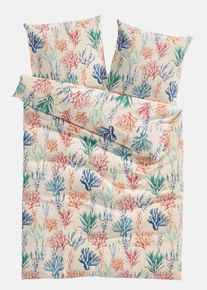 Linon-Bettw&auml;sche in bunt, 135x200 cm, 100% Baumwolle, bonprix