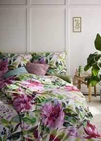 Baumwollmix-Bettw&auml;sche in bunt, 135x200 cm, bonprix