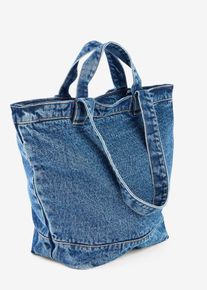Shopper Denim in blau, Gr&ouml;sse 28x45 cm, bonprix