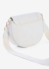 Umh&auml;ngetasche mit Ziern&auml;hten in beige, Gr&ouml;sse 17x23 cm, bonprix