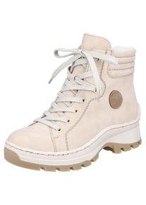 Rieker, Unisex, Winterboots mit seitlichem -Label, beige, 42, Mit weicher Schaftrandpolsterung