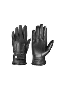 Pearlwood, Herren, Pearlwood Lederhandschuhe &raquo;BROOKS&laquo; weiches Innenfutter, Wollanteil, verstellbarer Lederriegel, schwarz, 9.5, Herrenhandschuhe von 