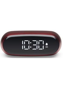 Lexon, Wecker &raquo;Minut&laquo;, dunkelrot, Einheitsgr&ouml;&szlig;e, Abmessungen: 6,5 x 4,5 x 2,5 l (BxHxT)