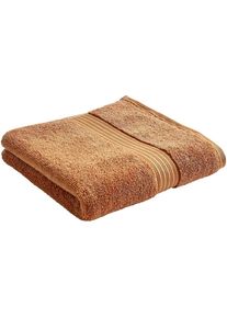 Christy, Handt&uuml;cher &raquo;SUPREME&laquo; Premium-Handt&uuml;cher in Luxusqualit&auml;t, 650g/m&sup2;, 50x100cm, 2er Set, cinnamon, Walkfrottier, Obermaterial: 100% Baumwolle, 2