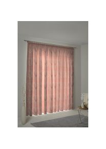 WIRTH, Vorhang &raquo;Stuben&laquo; Multifunktionsband 1 Stk. tlg., apricot, Jacquard, Baumwolle, Polyester