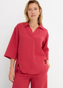 Tunika aus softem Viskose-Mix in rot, Gr&ouml;sse 50, bonprix