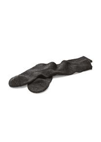 Hirsch Natur Wollsocke mit Walkfilzsohle Anthrazit 44-45