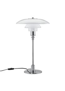 Louis Poulsen Tischleuchte Opalglas PH 3/2 Verchromt