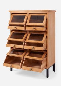 Apotheker Kommode in beige, 100x71,5 cm, bonprix