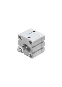 Festo V&eacute;rin ISO compact, Double action, 10mm, Taille du per&ccedil;age 50mm, G1/8" - ADN-50-10-A-P-A