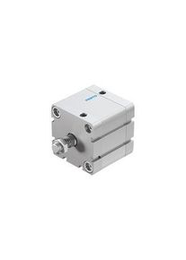 Festo V&eacute;rin ISO compact, Double action, 25mm, Taille du per&ccedil;age 63mm, G1/8" - ADN-63-25-A-P-A