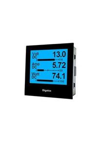TDE INSTRUMENTS Grafisches Einbaumessger&auml;t, -500 500 V, AC: 0 10 A / DC: 0 10 A - DPM72-MPN+-USB