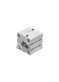 Festo V&eacute;rin ISO compact, Double action, 15mm, Taille du per&ccedil;age 50mm, G1/8" - ADN-50-15-A-P-A