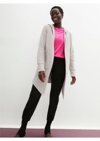 Witt Damen Sweatjacke in verschlussloser Form, hellgrau, Gr&ouml;&szlig;e 52/54, 50% Baumwolle, 50% Polyester