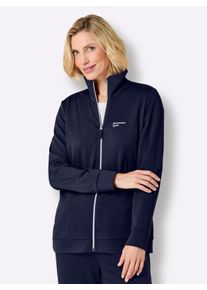 Catamaran Witt Damen Funktionsjacke in formstabiler Interlock-Qualit&auml;t, marine, Gr&ouml;&szlig;e 36/38, 76% Polyester, 20% Viskose, 4% Elasthan