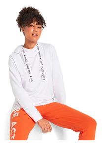 Witt Damen Sweatshirt mit Kapuze, wei&szlig;, Gr&ouml;&szlig;e 52/54, 60% Baumwolle, 40% Polyester