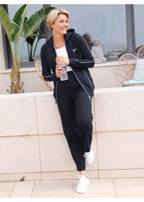 Witt Damen Freizeitanzug mit Kapuze, marine, Gr&ouml;&szlig;e 36/38, 60% Baumwolle, 40% Polyester