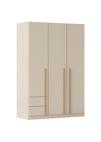Stylife Dreht&uuml;renschrank , Champagner, Eiche Artisan , Holzwerkstoff , 2 F&auml;cher , 2 Schublade(n) Schubladen , 136x197x54 cm , Blauer Engel, Goldenes M, Made in Germany , Schlafzimmer, Komplette Schlafzimmer und Serien, Schlafzimmerserie