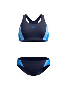 Speedo Colourblock Splice Bikini Set Damen - Gr&ouml;&szlig;e 40 - blau