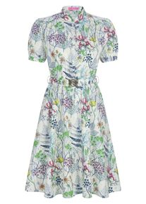 Marcel Ostertag - Kleid, weiss, Gr. 46, Baumwolle