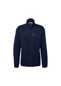 Tchibo - Strickfleece-Jacke - Herren - Gr. L - dunkelblau