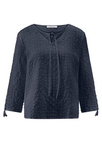 Peter Hahn - Bluse zum Schlupfen, blau, Gr. 46, Baumwolle