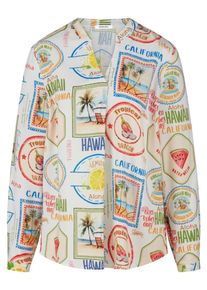 Peter Hahn - Long-Bluse, weiss, Gr. 36, Viskose