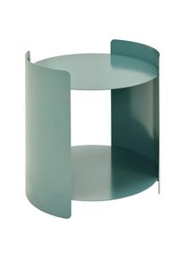Xora Beistelltisch , Gr&uuml;n , Metall , rund , Wange , 40x40x40 cm , Wohnzimmer, Wohnzimmertische, Beistelltische, Beistelltische rund