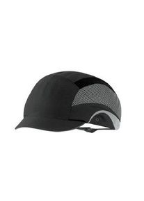 JSP&reg; JSP Black Micro Bump Cap, High Density Polyethylene - AAG000-001-100
