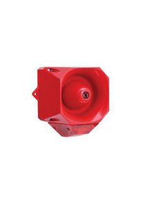 WERMA 441 Series Red Beacon-Sounder Combination, IP6560 VWall105 dB Rot 60VDC IP65 - 441.010.55