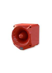 Klaxon Nexus Pulse Series White Beacon-Sounder Combination, IP6660 VWall110 dB Weiss 60VDC IP66 - ENC-6002