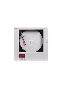 ABB 1 Circular Chart RecorderTemperature, Current, Resistance, Millivolt, Voltage Kan&auml;le - C1912 KA0012 00000 STD