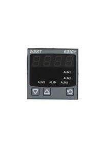 West Instruments 6010 LED Process Indicator for RTD Temperature Prob, Temperature, 45 mm x 45 mm - P6010-2100-000