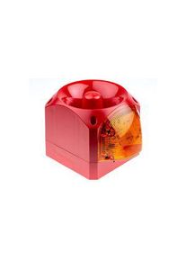 Klaxon Nexus Series Amber Sounder Beacon, 10 &rarr; 60 V dc, Wall Mount, 105dB at 1 Metre 60VDC IP66 - PNC-0002