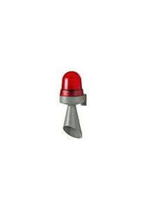 WERMA WERMA 424 Series Red Horn-Beacon Combination, IP65230 VWall98 dB 230VAC IP65 - 424.120.68