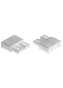 JST JST, LEB 2 Way 4 mm LED Connector Housing for use with LED Lighting Audio & Video Connector Accessory, White, Pack of 10 pieces - LEBRP-02V-S