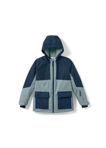 Tchibo - Veste de snowboard et de plein air pour enfant - taille: 158/164 - vert/bleu