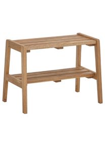 Garderobenbank , Eichefarben , Holz , Eiche , massiv , 60x45x36 cm , Typenauswahl , Garderobe, Garderobenb&auml;nke