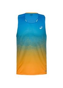 asics ROAD FADE Funktionstank Herren - Gr&ouml;&szlig;e L - blau