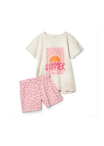 Tchibo - Pyjama court pour enfant - taille: 146/152 - multiple/blanc