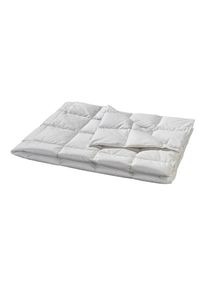 Billerbeck Ganzjahresduvet , Weiss , F&uuml;llung: Baumwollf&uuml;llung,Federn, Daunen , 160x210 cm , Heimtextilien, Kopfkissen & Duvets, Duvets, Daunendecken