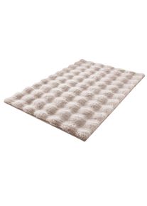 Kleine Wolke Badematte , Greige , Textil , rechteckig , 60x90 cm , Oeko-Tex&reg; Standard 100 , Heimtextilien, Badtextilien, Badematten & WC Vorleger