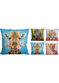 Koopmann Coussin garni animaux EH