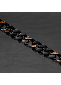 Holzkern Necklaces Men Schwarz und Zebrano